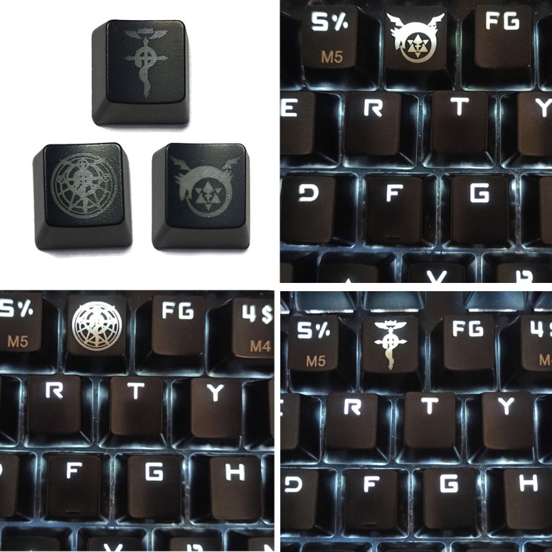 Bàn Phím Cơ Trong Mờ In Chữ btsg Cho Apple ROG ESC ABS KeyCap R4 Heigh