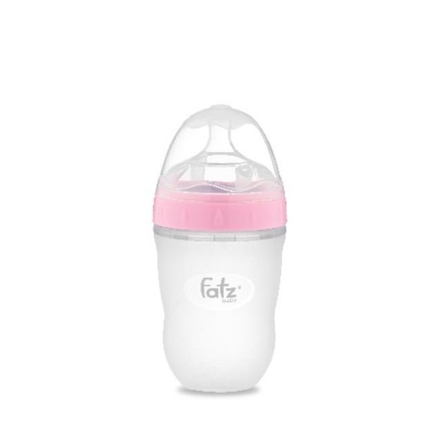 ( chính hãng) Bình sữa silicon Fatz baby 240ml/180ml