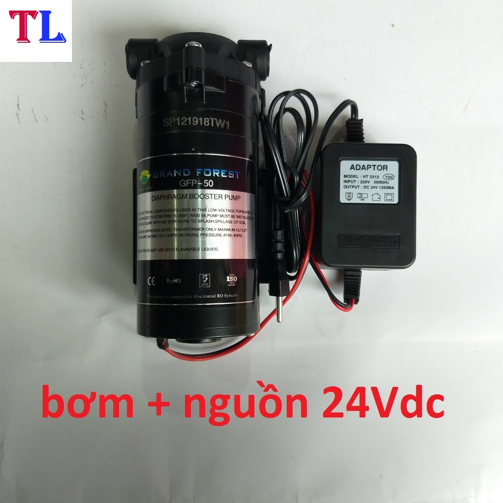 bộ tưới cây phun sương 24v tưới cây lan, cây cảnh, vườn rau bộ 5 béc đến 25 béc (bộ phun sương 24v)