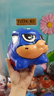Heo đất handnade - Captain America