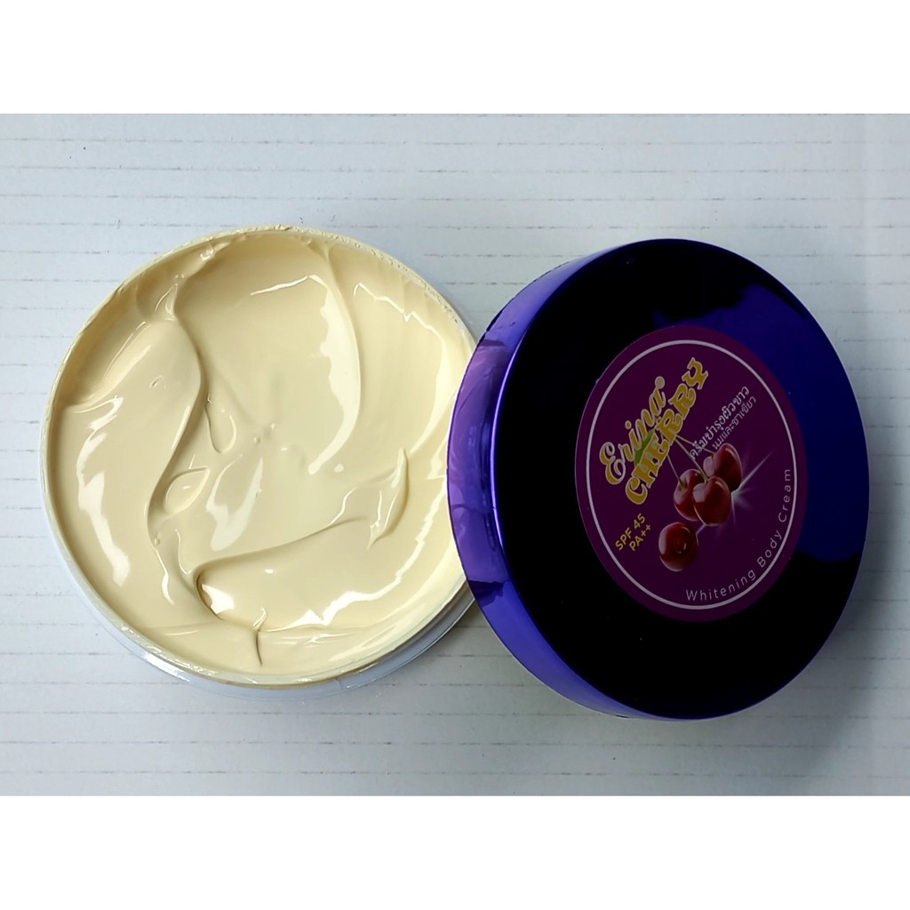 Kem body Ngày & Đêm Trắng Da Erina VIP Cherry SPF 45 UVA/UVB++ 250g THÁI LAN