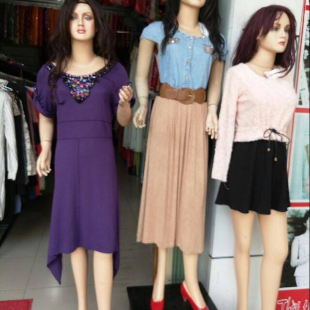 Combo Đầm dạo phố `chi Soc```````````