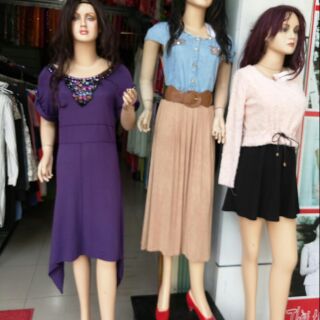 Combo đầm dạo phố `chi soc```````````