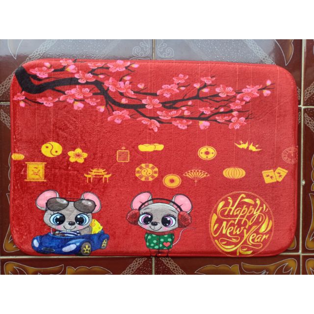 Combo 3 thảm chân 3d