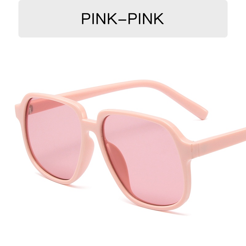 Kính Mát Gọng Vuông Cỡ Lớn Thời Trang Phong Cách Retro