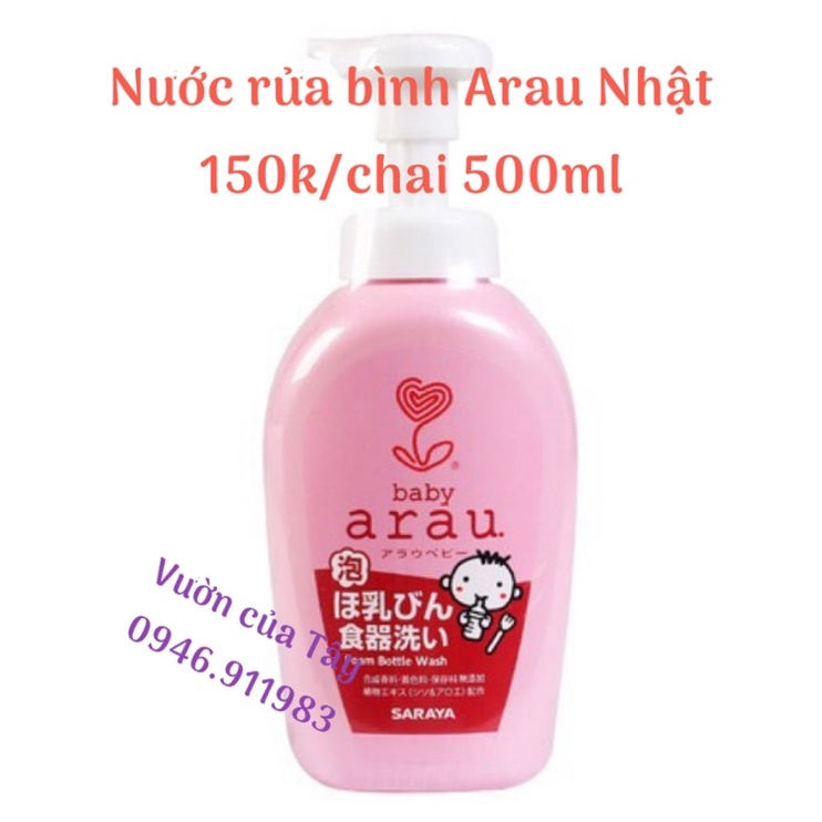 Nước rửa bình Arau Nhật Bản