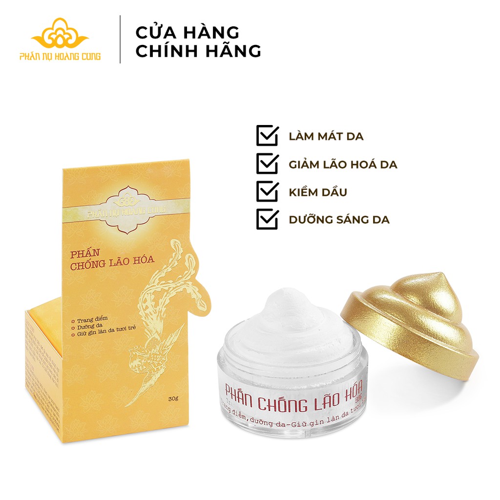 Phấn Nụ Trắng Truyền Thống Phấn Nụ Hoàng Cung 25gr