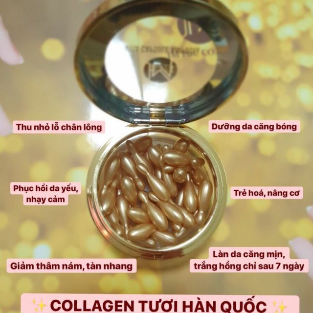 Tinh Chất Collagen Tươi JM Collagen Multi Vita Capsule Ampoule 400mg