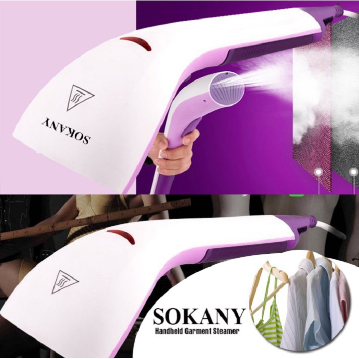 Bàn Ủi Hơi Nước Cầm Tay Cao Cấp Sokany