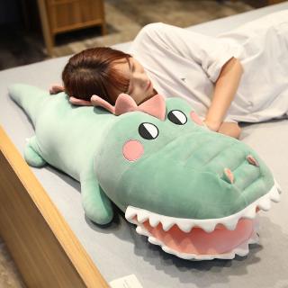Gối ôm dài hình cá sấu nhồi bông dễ thương cho bé