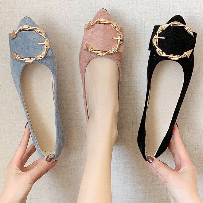 Giày búp bê nữ [FREESHIP] NHIỀU MÀU HOT sang trọng xinh xắn dễ thương - GBB02