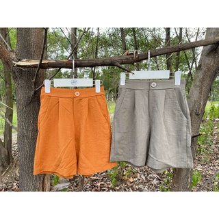  [EIGHTYK] Quần Đùi Nữ Basic Phối Nút