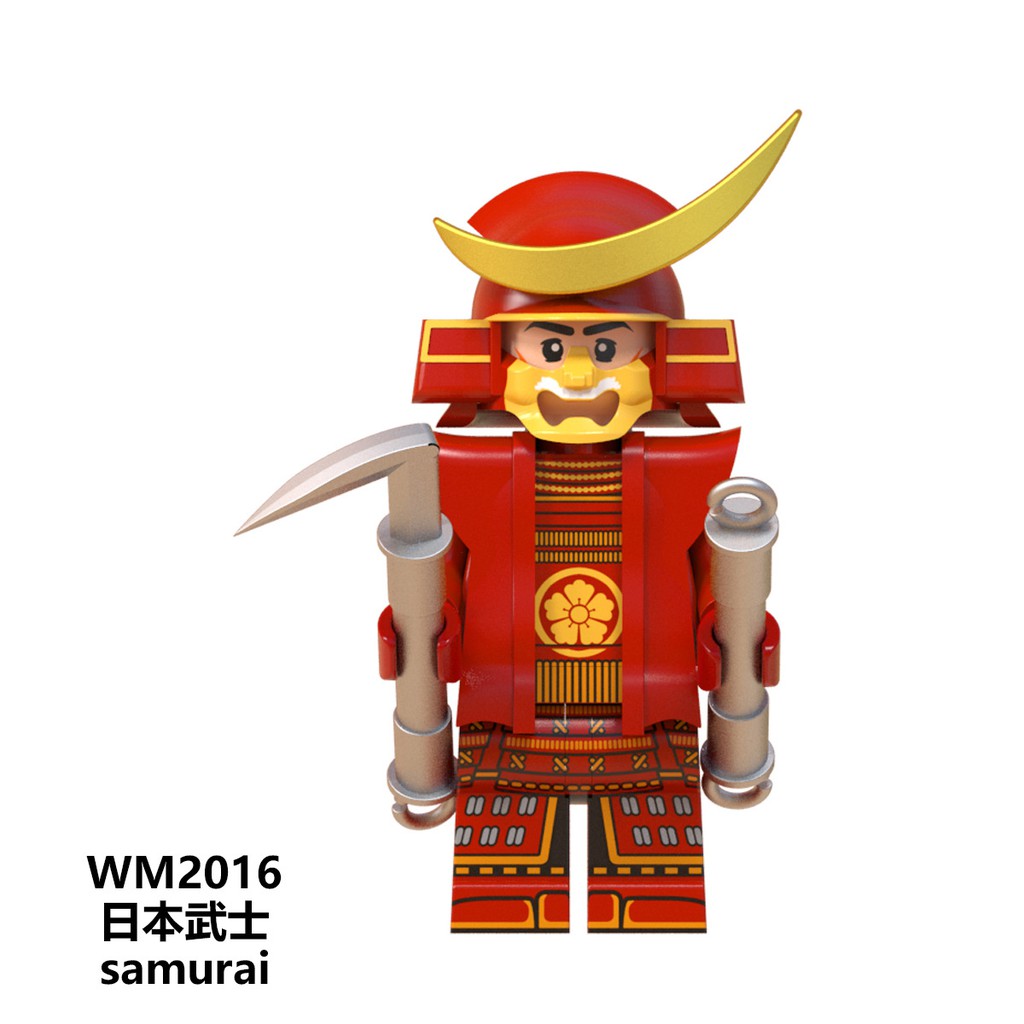 Minifigures Nhân Vật Samurai Armor Võ Sĩ Đạo Nhật Bản Mẫu Mới Ra Siêu HOT WM6096