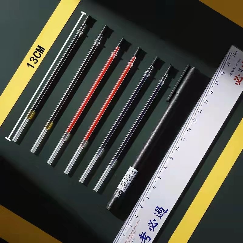 Set 20 Ruột Bút Bi Màu Đen Ngòi 0.5mm Thay Thế Chất Lượng Cao