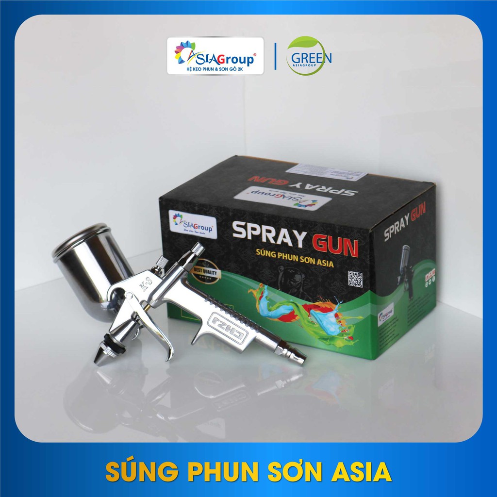 Súng phun sơn mini ASIA K3G - Đầu kim 0,5mm