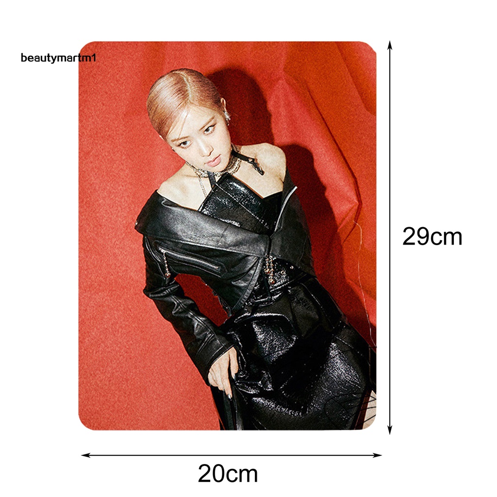Tấm lót chuột máy tính in hình nhóm nhạc Blackpink Kill This Love bằng cao su mềm chống trượt chống thấm nước