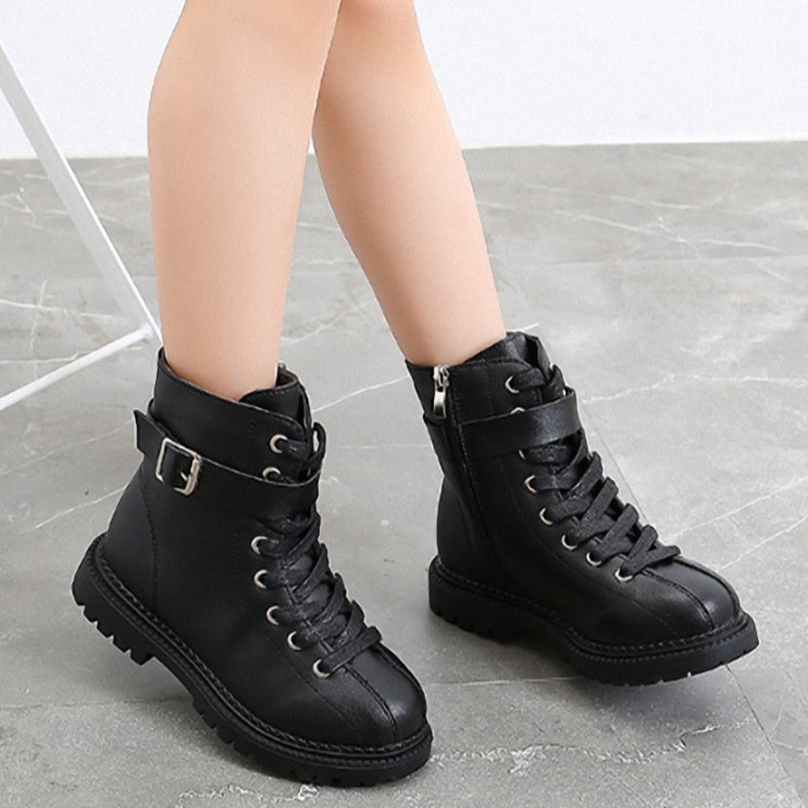 ✱☞Giày Boot cao cổ cho bé gái từ 3-14 tuổi phong cách hàn quốc - BBG90