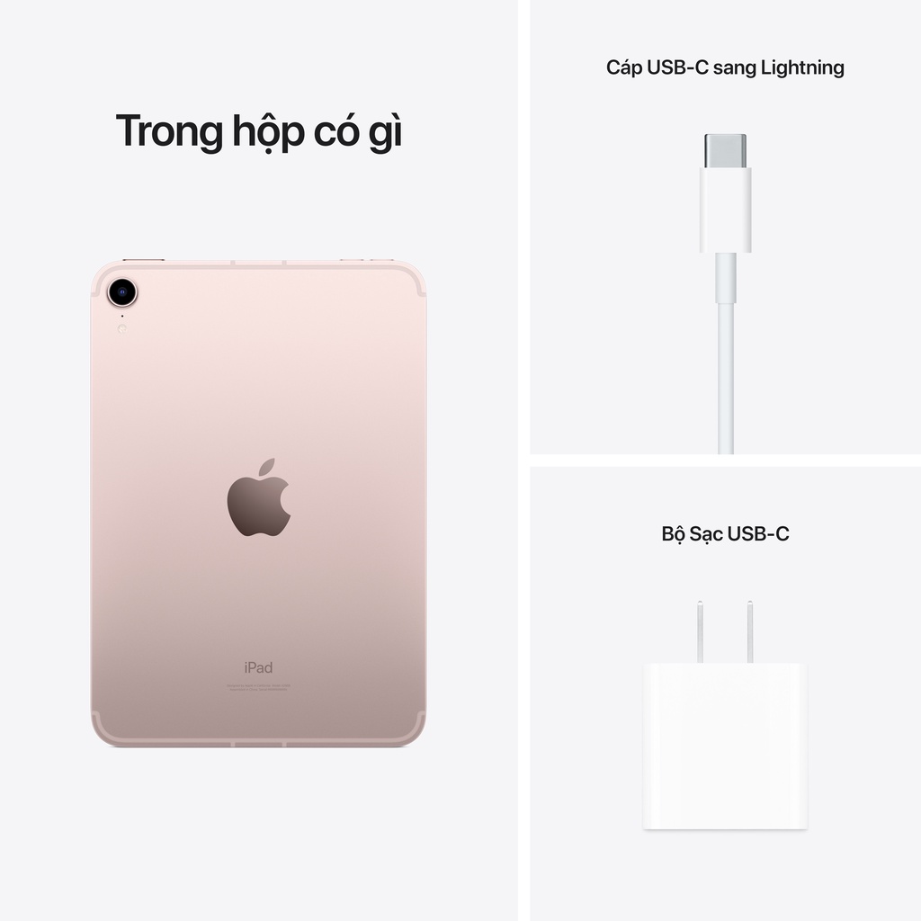 [ELAAR6 Giảm 6% Tối Đa 2TR] Apple iPad mini 6 (2021), WiFi + 5G