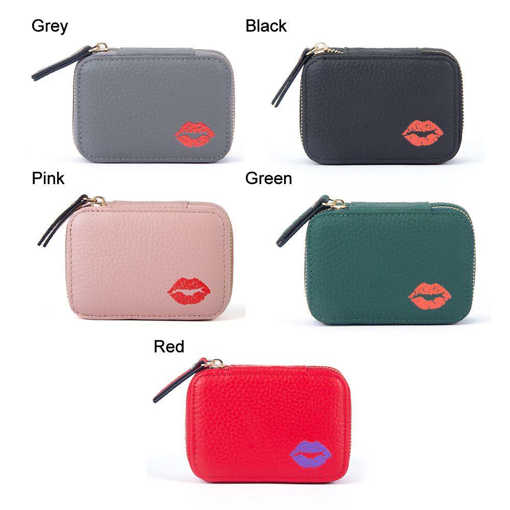 EBINLANDS Túi Đựng Mỹ Phẩm Đa Năng Bằng Chất Liệu Da Kiểu Dáng Xinh Xắn Tiện