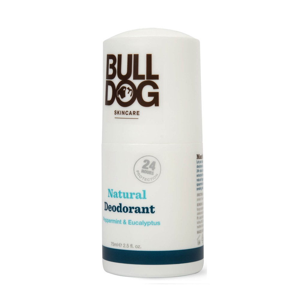 Lăn Khử Mùi Bulldog Peppermint & Eucalyptus Natural Deodorant 75ml