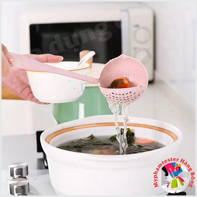 Muôi canh 2in1 thông minh