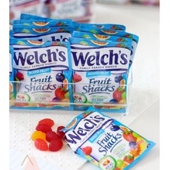 (10 Gói) Kẻo Dẻo Trái Cây Welch’s Fruit Snack USA - 22.7g x 10 gói