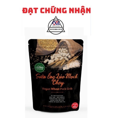 DINH DƯỠNG CAO Sườn Ống Lúa Mạch Chay An Nhiên 150g, Thịt Chay, Thực Phẩm Chay Dinh Dưỡng, Thuần Chay Healthy