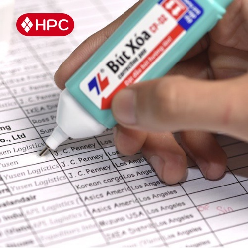 Bút Xóa Thiên Long CP02, Nhỏ Gọn, Tiện Dụng, Thích Hợp Cho Học Sinh, Sinh Viên, Văn Phòng - HOÀNG PHÁT STORE
