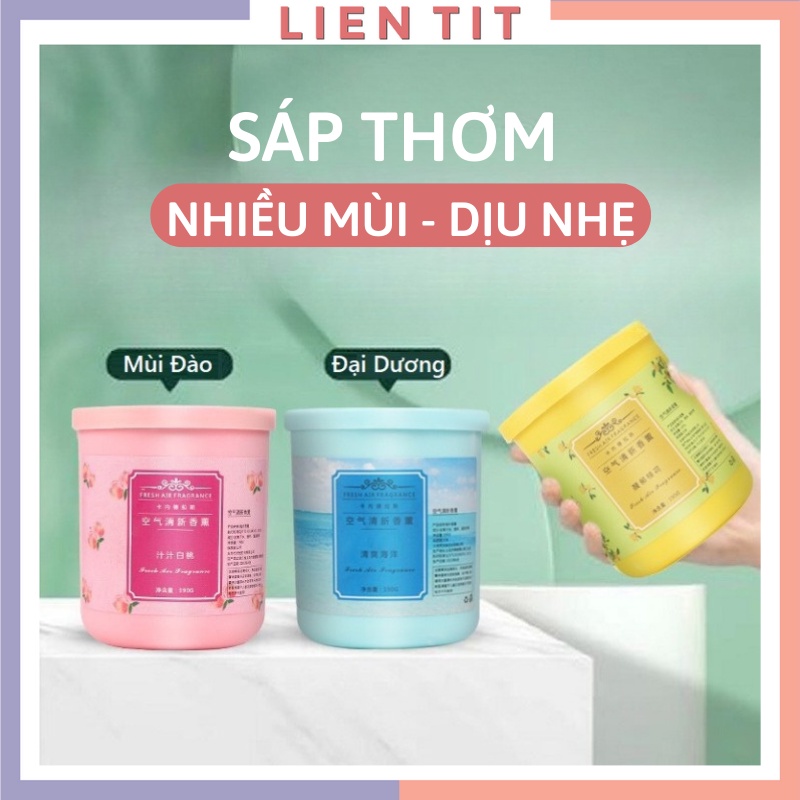 Sáp thơm nhà vệ sinh, lọ thơm phòng tắm khử mùi hương thiên nhiên