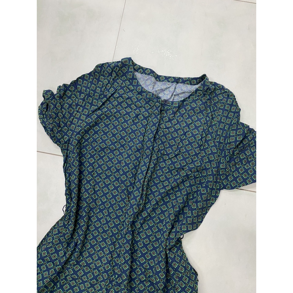 Không kèm dây belt - Đầm dáng midi vải lanh xuất khẩu