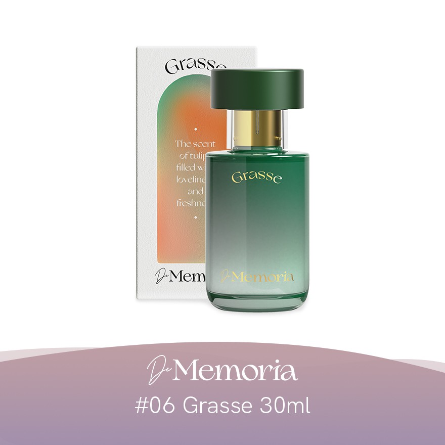 Nước hoa Nữ Thơm Lâu De Memoria Đáng Yêu, Hương Tulip, Thuần túy (30ml) - Grasse 06 BST Ký Ức Đầu Tiên