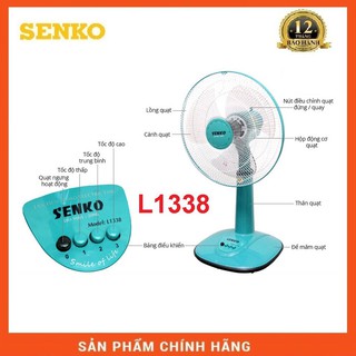 Quạt cây lửng SENKO L1338 (L1638) (màu giao ngẫu nhiên)