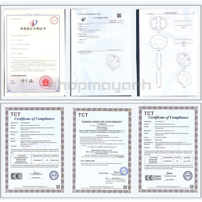 Sạc đôi LP-E6 cho CANON 80D, 70D, 60D, 6D, 7D, 5DII, 5DIII… hãng KingMa