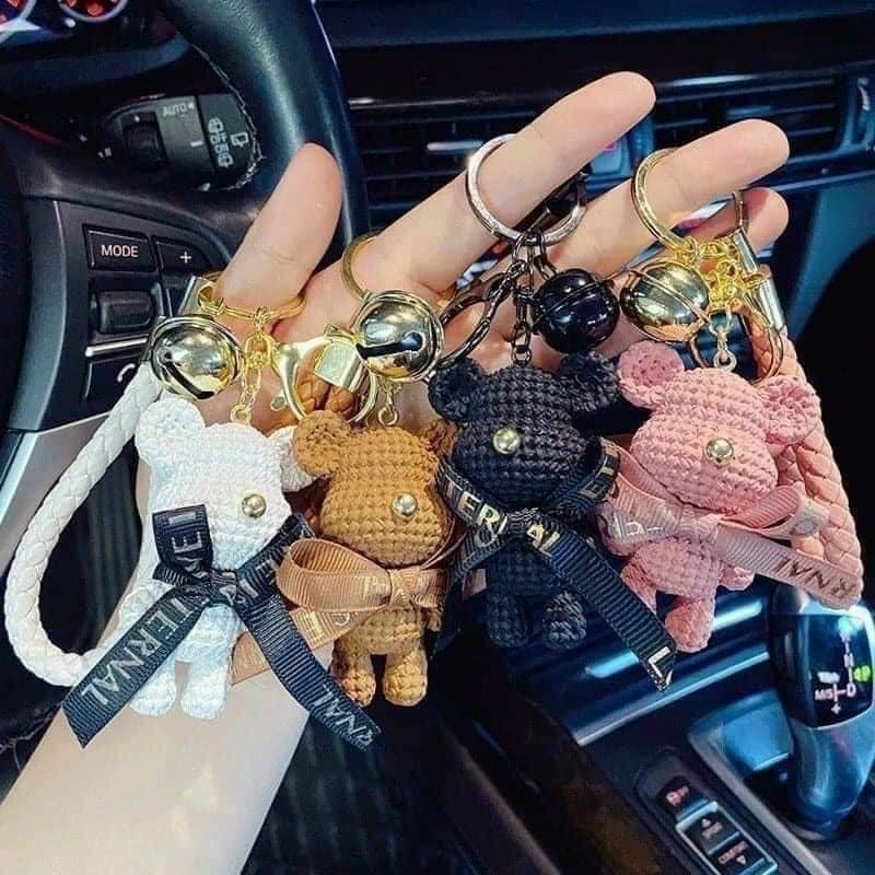 Móc khoá gấu mini