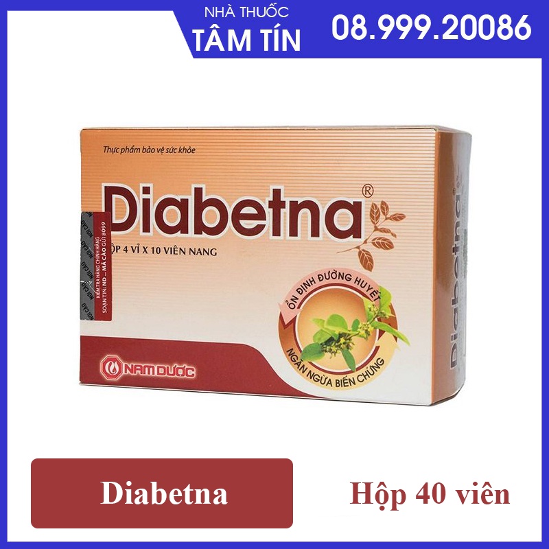 ✅ (CHÍNH HÃNG) Diabetna Viên / 1 Hộp ( 4 Vỉ)