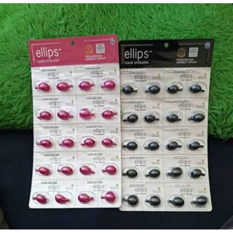 (Hàng Mới Về) Set 20 Chai Sữa Ellips Chứa Vitamin Mini Blister '