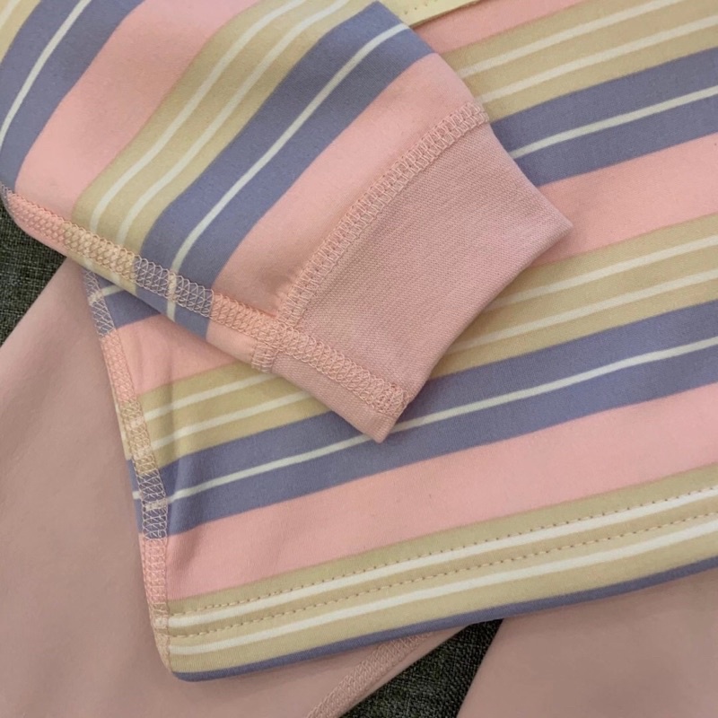 Quần áo bộ bé trai bé gái 1-5 tuổi  Bộ quần áo cotton lót lông mịn cao cấp 1121