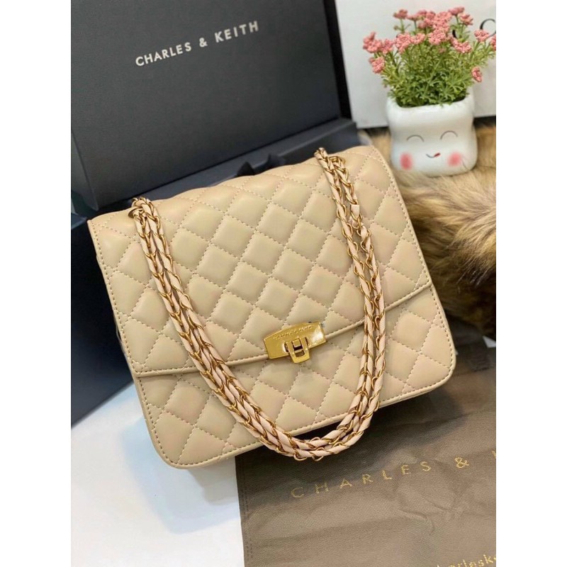 túi xách nữ❣️freeship❣️ túi CNK khoá dập