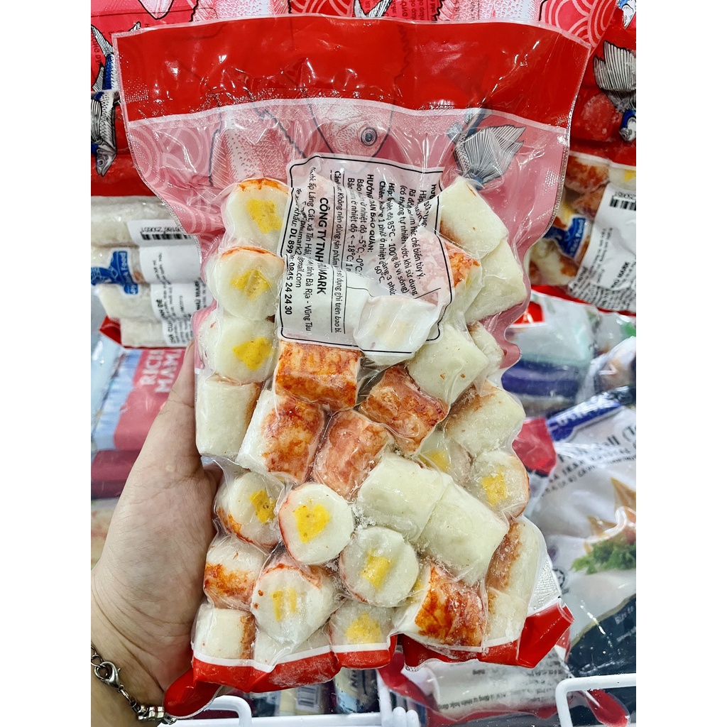 [SHIP HCM] Chả cua hoàng đế Phú Mark 500g
