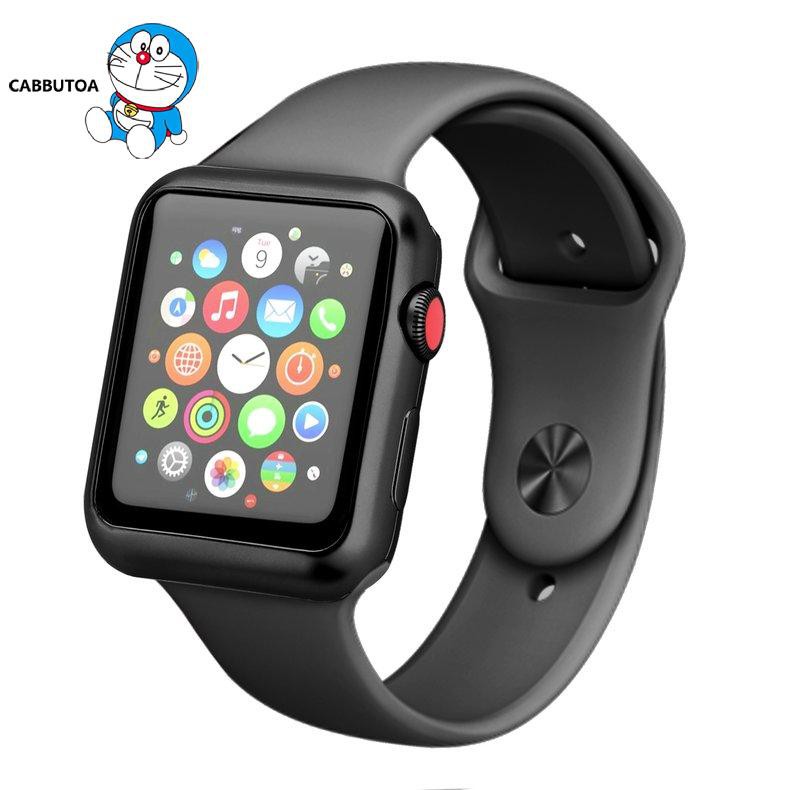 Ốp Nhựa Tpu Mạ Điện Bảo Vệ Mặt Đồng Hồ Thông Minh Apple Watch