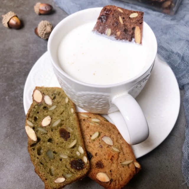 Bánh Biscotti Protein Nguyên Cám 500g các vị | BigBuy360 - bigbuy360.vn