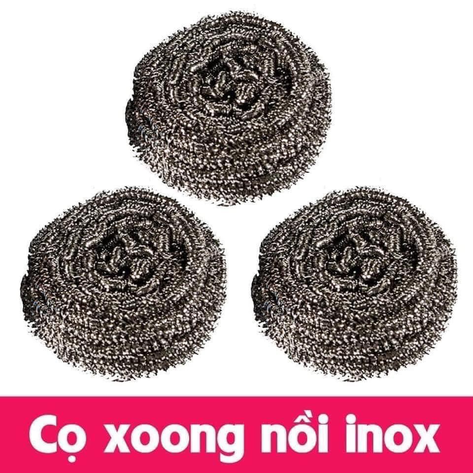 3 miếng rửa bát bọt biển hàn quốc + 6 miếng cọ rửa xoong nồi inox đa năng thông minh tiện lợi AZSB1769