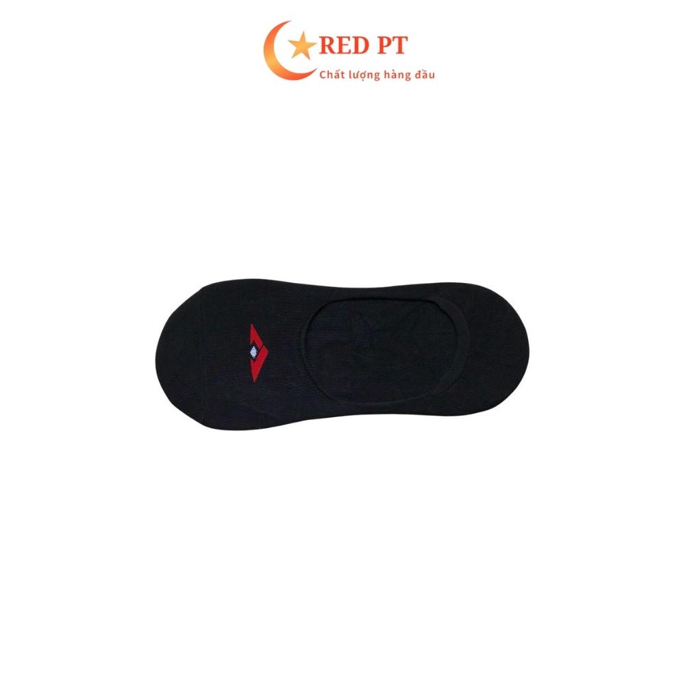 Tất lười nam chống tụt gót vớ đi giày lười thun cotton thấm hút RED PT