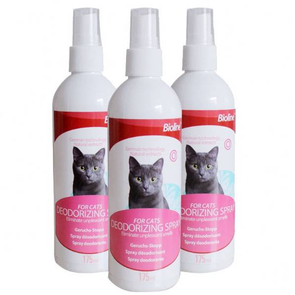 Bioline - Xịt khử mùi cho mèo Deodorizing Spray For Cat 175ml