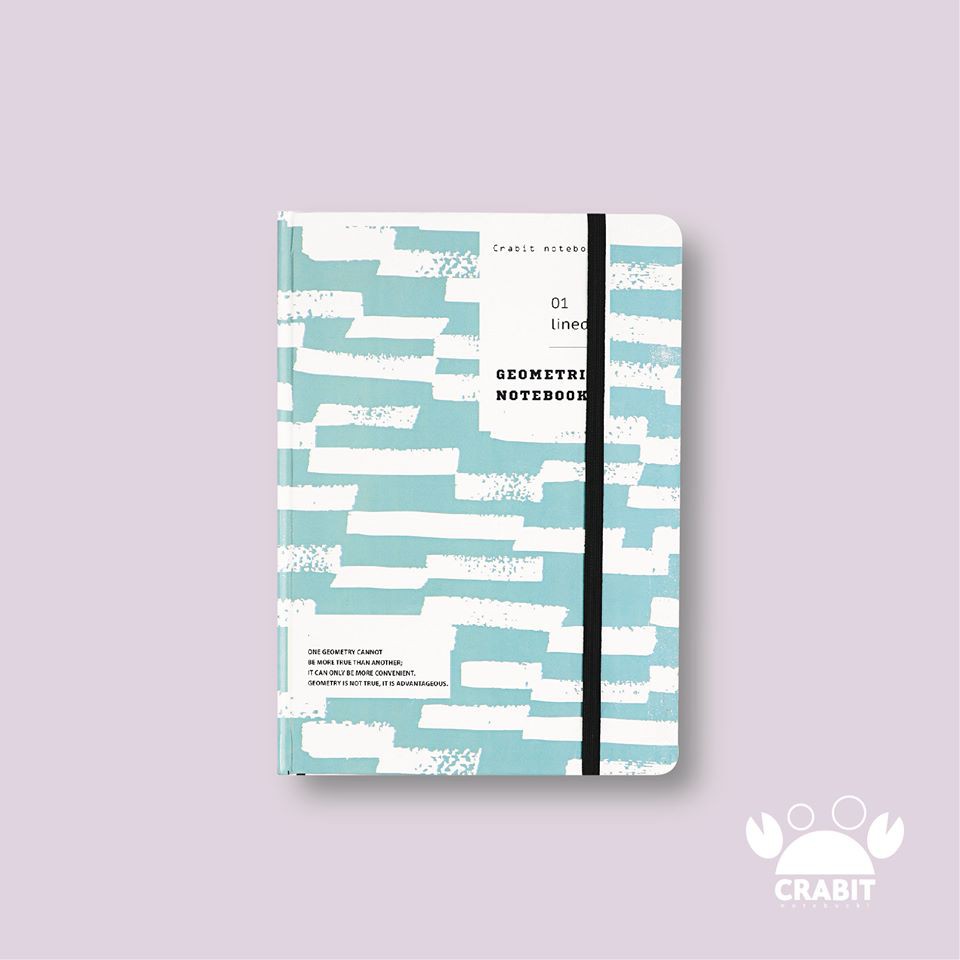 Sổ ruột Dotgrid Crabit Notebuck - Geometric