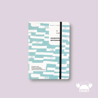 Sổ ruột Dotgrid Crabit Notebuck - Geometric