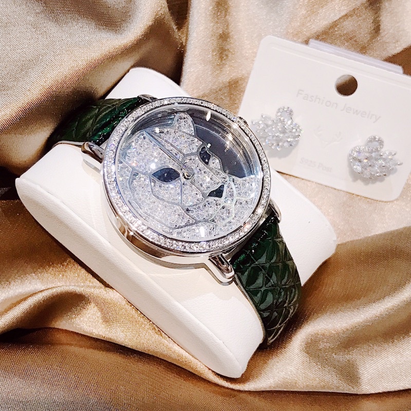 Set Đồng hồ Nữ Davena xanh lá