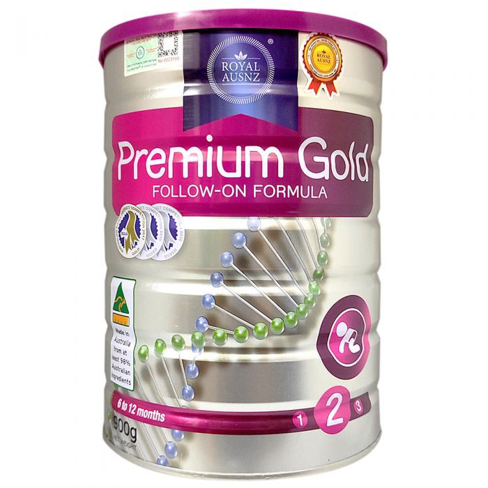 Sữa HOÀNG GIA ÚC Premium Gold  số 2_Lon 900g