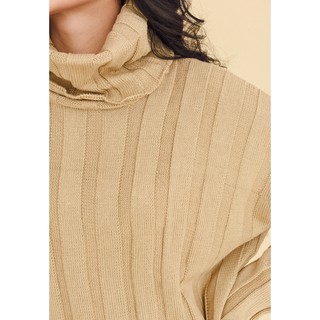 20 Again - Áo Len Cổ Gập Poly Cotton
