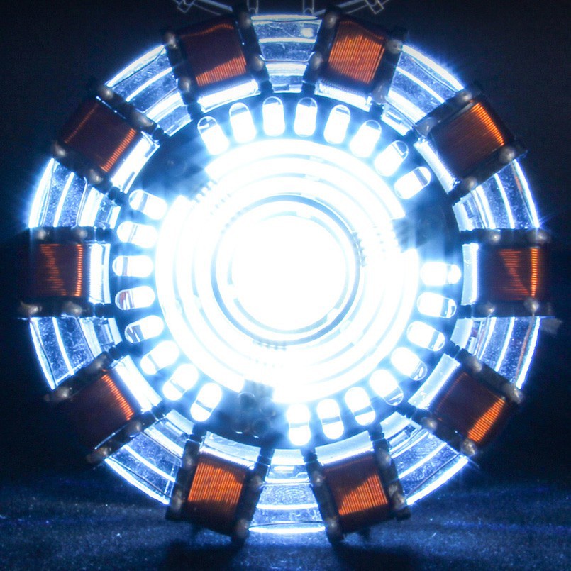 Mô hình Arc Reactor 1:1 Iron Man Mark I Lò Phản Ứng Hồ Quang Marvel Avengers Tony Stark